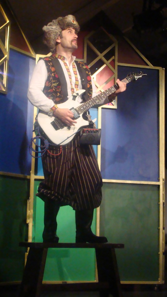 Ivan, the electric guitar wielding Russian